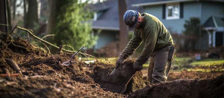 various tree root removal techniques manual excavation